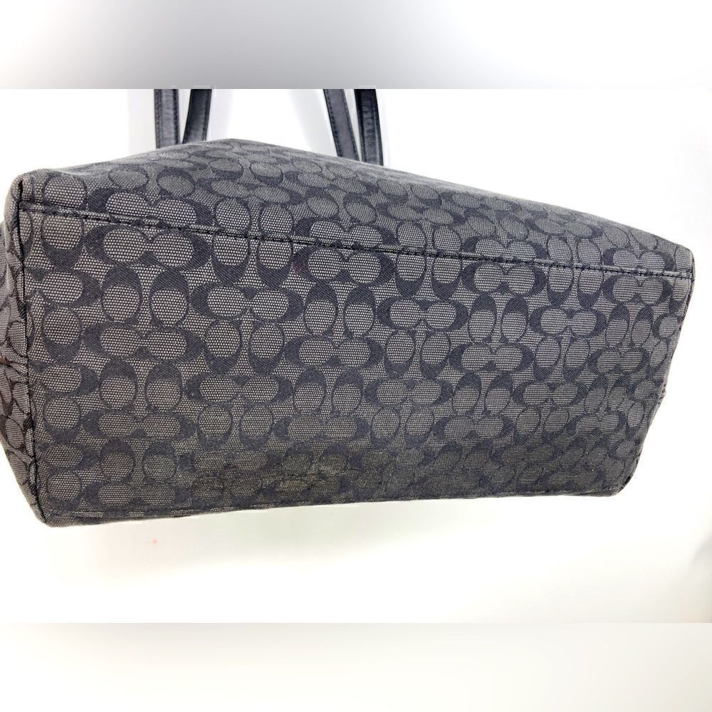 Coach 79579 Signature Jacquard Monogram Logo Tote:Shoulder Bag - Picture 8 of 10